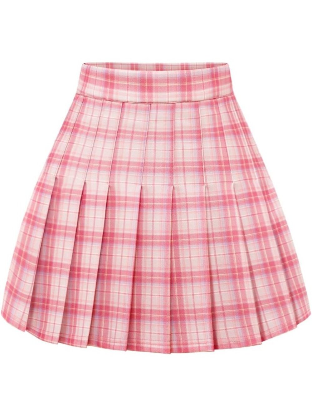 High Waist Pleated Mini Tennis Skirt for Women | Flirty Skater Style